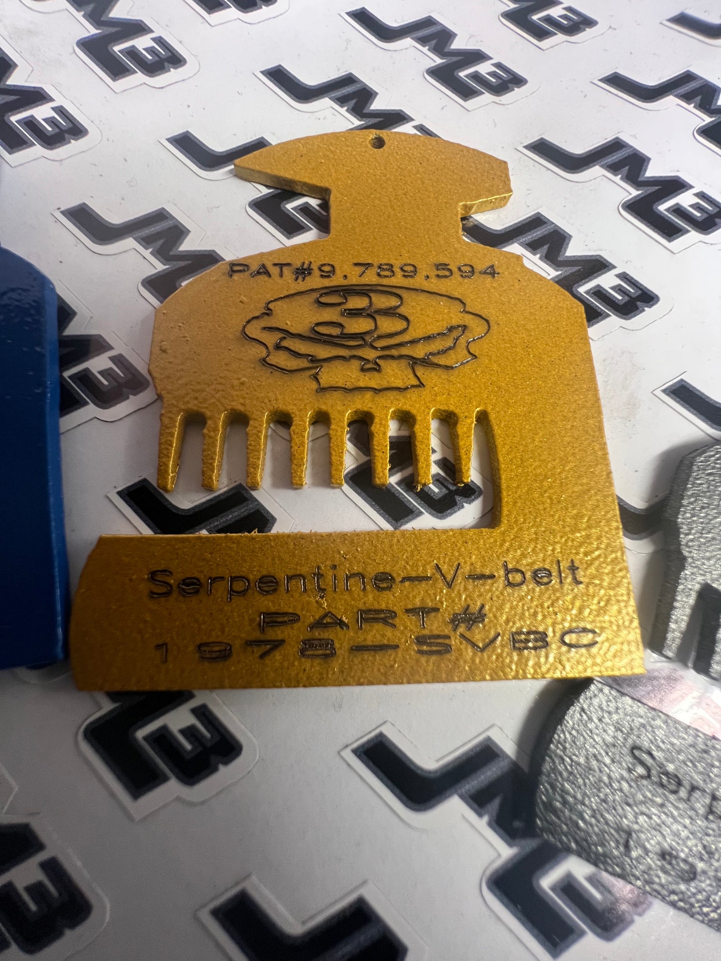 Serpentine/ V-Belt Cleaner Single by JM3